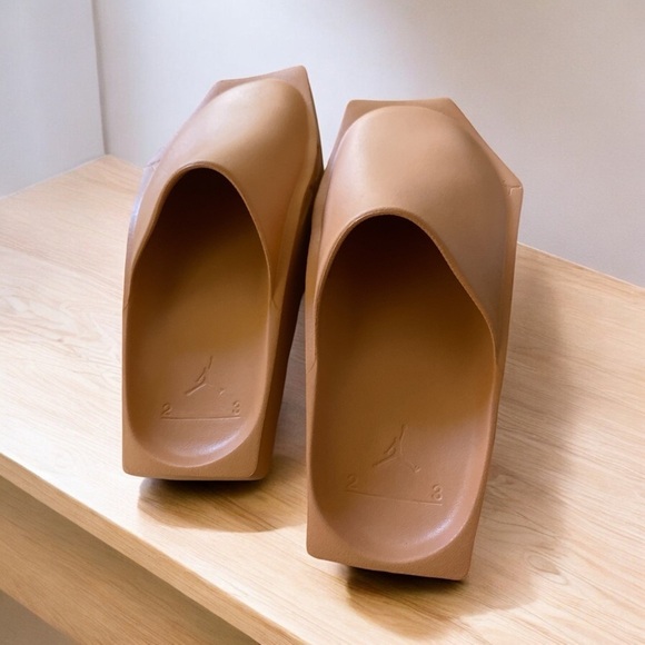 Women’s Jordan Platform Hex Mule Amber Brown New in Box Women’s 11 Men Size 10 - Picture 9 of 10